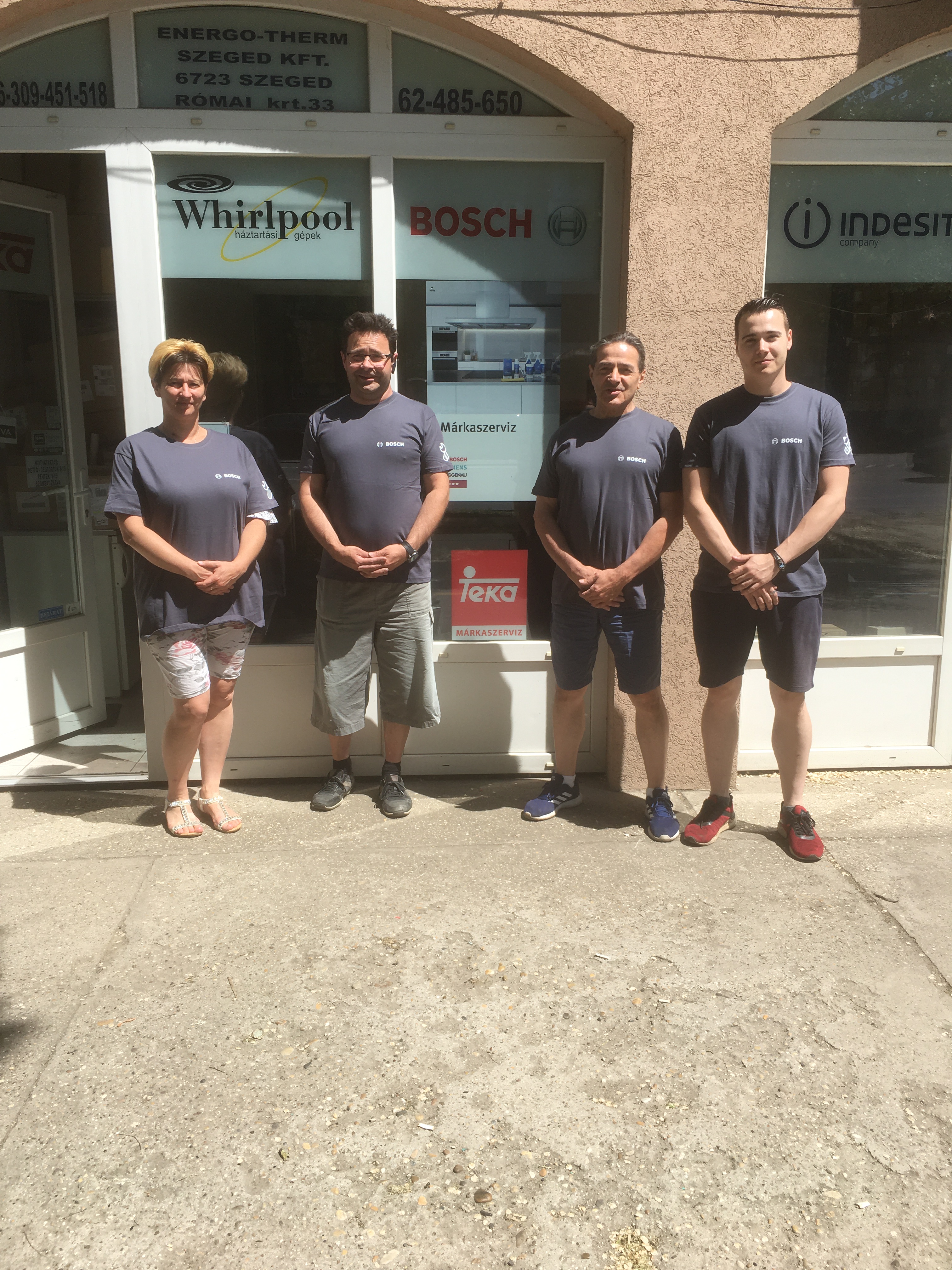 ENERGO-THERM SZEGED Kft. munkatársai